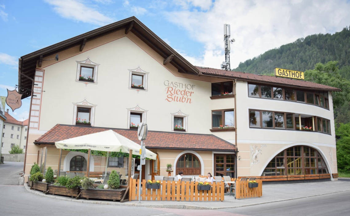  Familien Übernachtungsangebote für das Gasthof Rieder Stubân in Ried im Oberinntal 